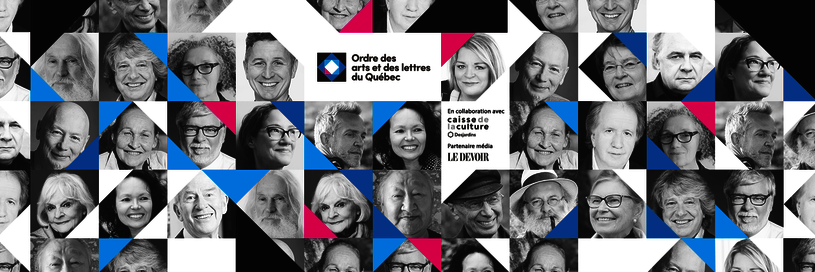 Voici les 20 personnalités qui recevront l’Ordre des arts et des lettres du Québec cette année! 