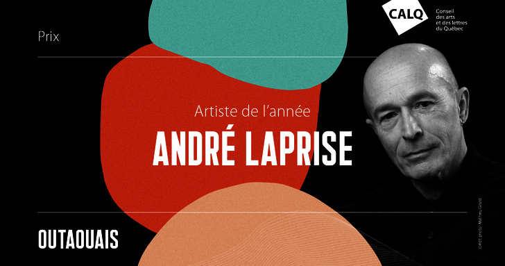 [Translate to English:] André Laprise, Artiste de l’année en Outaouais