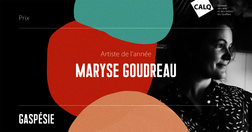 Maryse Goudreau, Artiste de l'année en Gaspésie