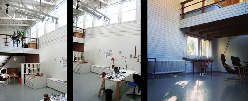Atelier de la Fondation finlandaise de résidences d'artistes