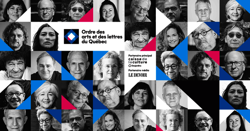 Les 18 récipiendaires 2021 de l'Ordre des arts et des lettres du Québec