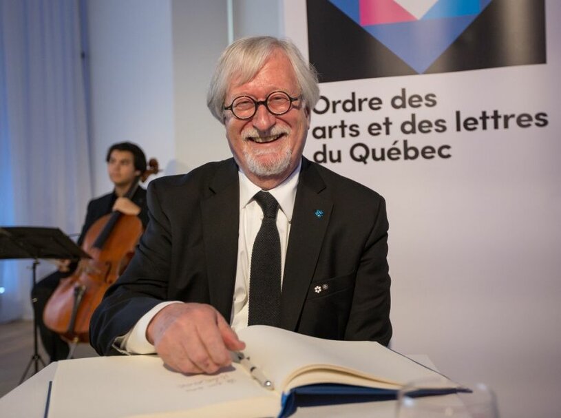 Michel Dallaire, Compagnon des arts et des lettres du Québec, le 29 mai 2017