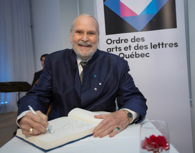 Vincent Warren, Compagnon des arts et des lettres du Québec, le 29 mai 2017