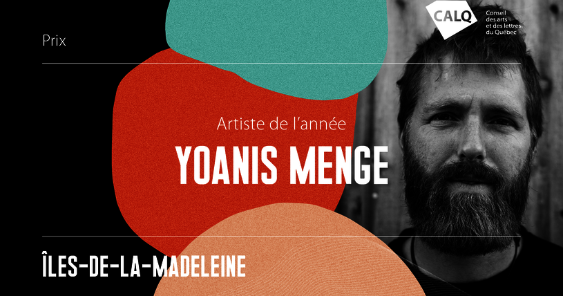 Yoanis Menge sacré Artiste de l'année aux Îles-de-la-Madeleine