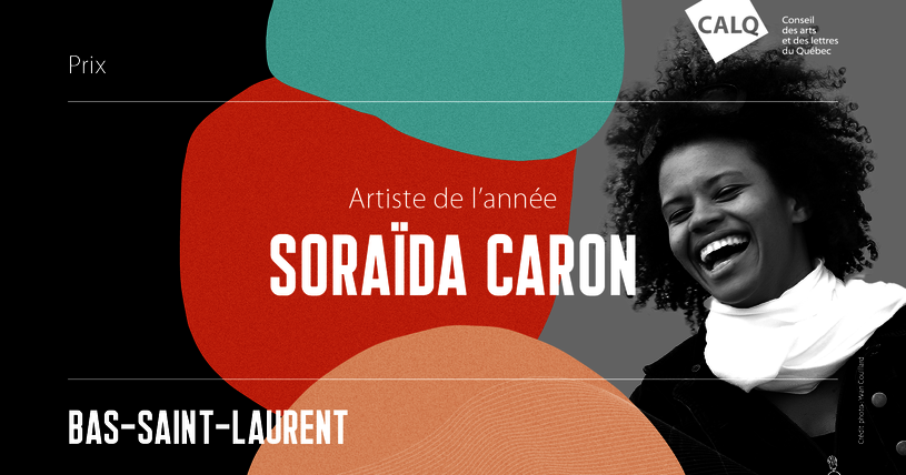 Soraïda Caron, Artiste de l’année au Bas-Saint-Laurent