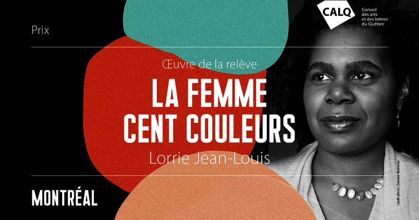 Lorrie Jean-Louis reçoit le prix du CALQ – Œuvre de la relève à Montréal 