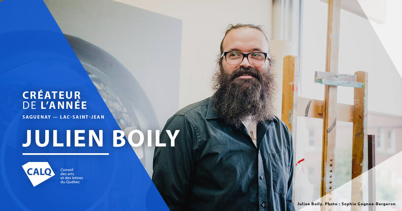 Julien Boily, lauréat du Prix Créateur de l'année 2017 au Saguenay-Lac-saint-jean