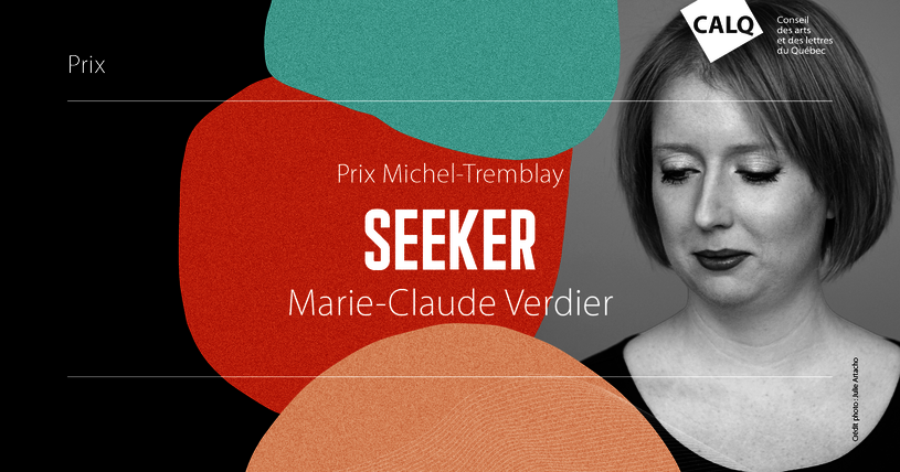 Marie-Claude Verdier, récipiendaire du prix Michel-Tremblay