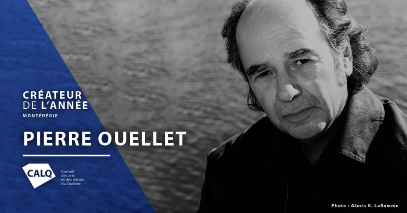 Pierre Ouellet, lauréat du Prix du CALQ - Créateur de l'année en Montérégie