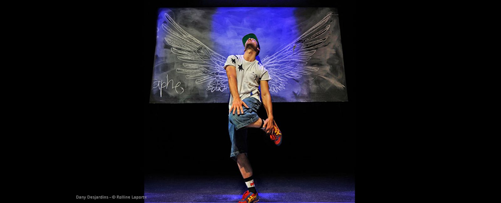 Dany Desjardins dans L'école buissonnière de Pierre-Paul Savoie, réalisé en résidence au Nouveau-Brunswick
