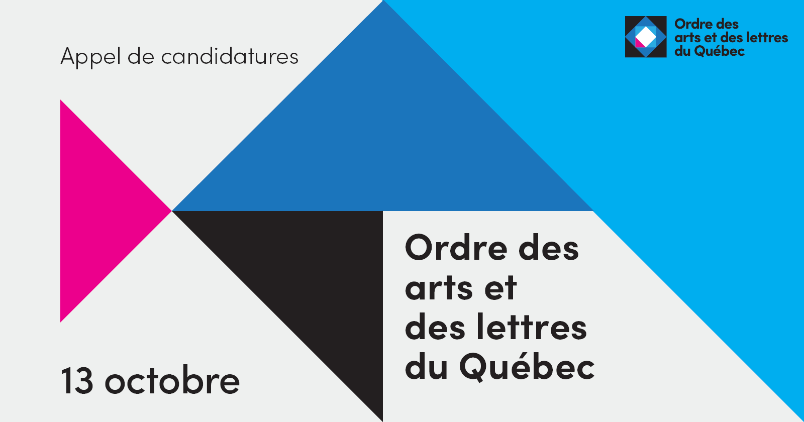 Ordre des arts et des lettres du Québec – Conseil des arts et des lettres du Québec