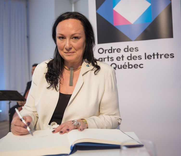Phoebe Greenberg, Compagne des arts et des lettres du Québec, le 29 mai 2017