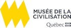 logo du Musée de la civilisation et Québec drapeau