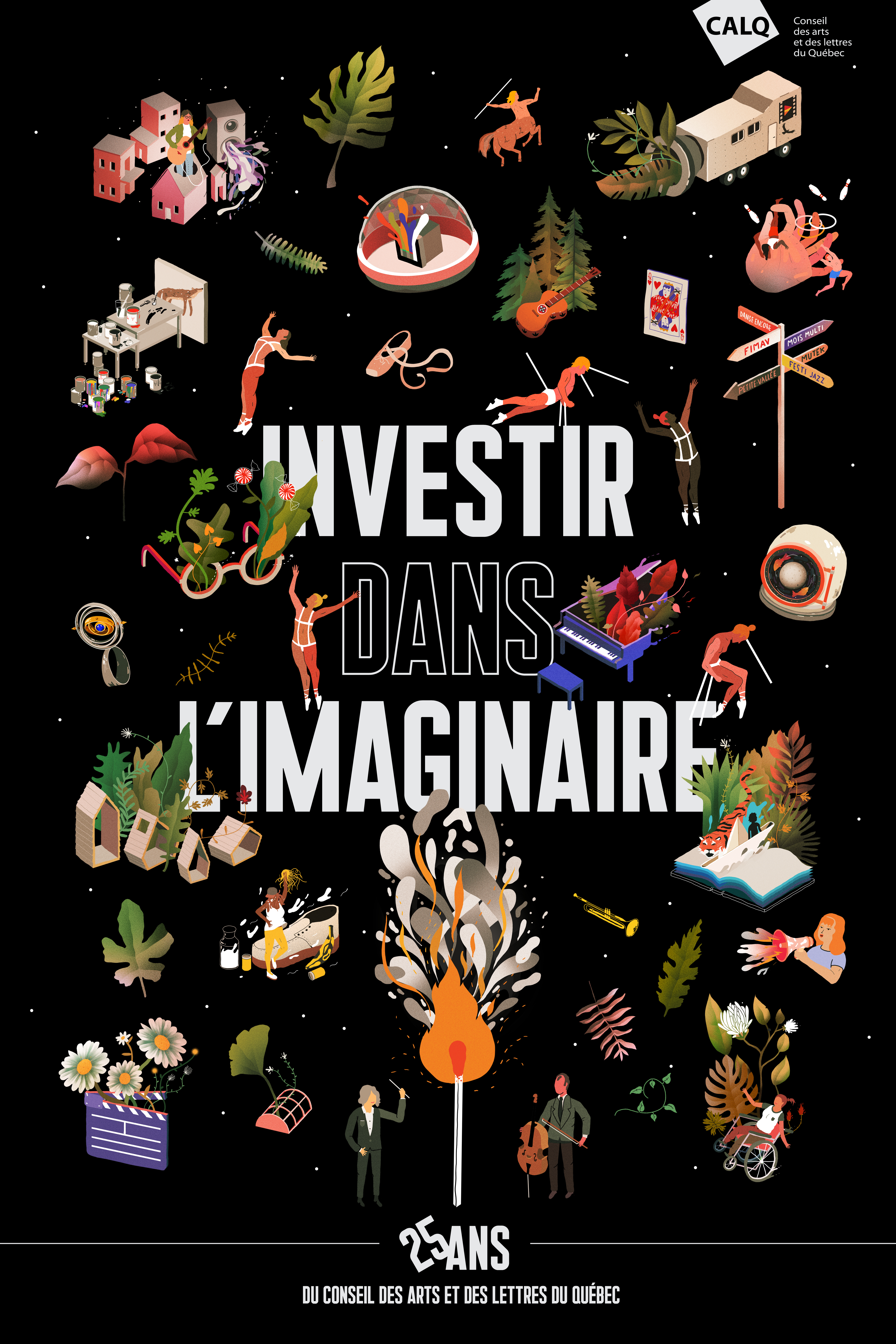 Quelques unes des œuvres célèbres financées par le Conseil depuis 1994.